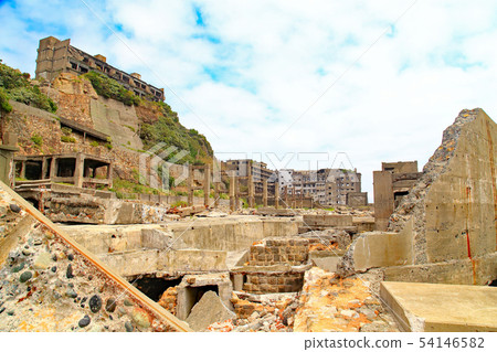 Japan's oldest coal mine Gunkanjima 54146582