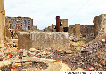Japan's oldest coal mine Gunkanjima Japan's oldest coal mine Gunkanjima 54146583