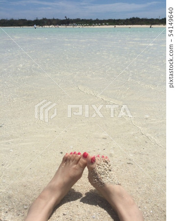 沙灘，大海和天空都很美 54149640