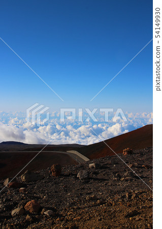 Island of Hawaii Mauna Kea summit Island of Hawaii Mauna Kea summit 54149930