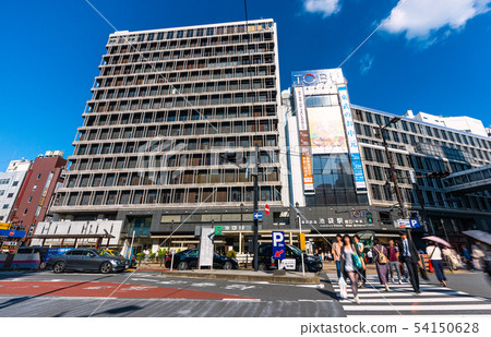 Tokyo cityscape in Japan JR East Ikebukuro Station / Tobu Railway Ikebukuro Station West Exit (center) Tokyo cityscape in Japan JR East Ikebukuro Station / Tobu Railway Ikebukuro Station West Exit (center) 54150628