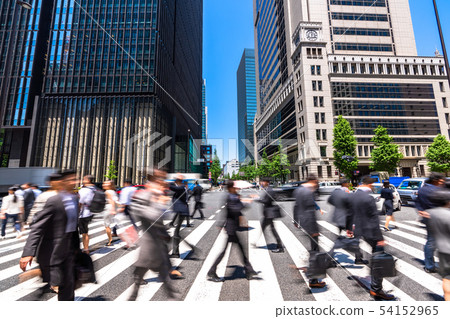 "Tokyo" The center of the Japanese economy · Otemachi 54152965