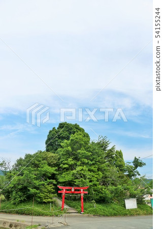 Shikoku Tokushima Prefecture Japan's lowest natural mountain "Benten" 54155244