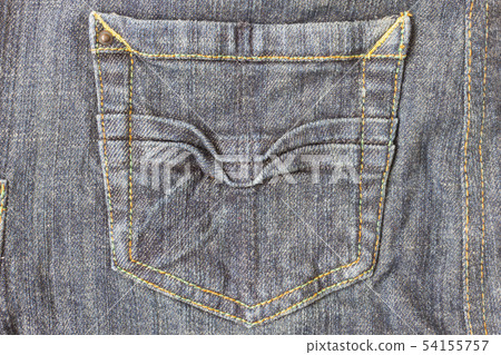 Dark Blue Jeans Pocket or Denim Pocket Background Dark Blue Jeans Pocket or Denim Pocket Background 54155757