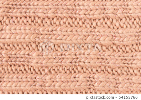 Brown Knitting Texture or Knitted Texture 54155766