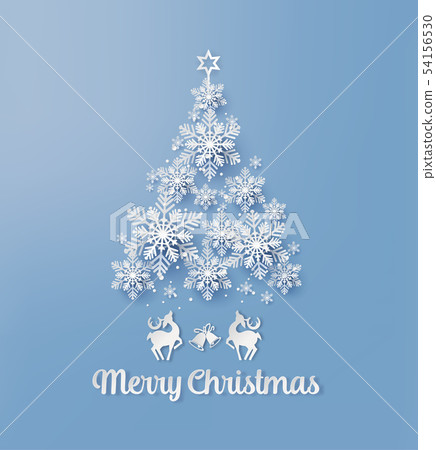 Christmas Greeting Card. Merry Christmas lettering Christmas Greeting Card. Merry Christmas lettering 54156530