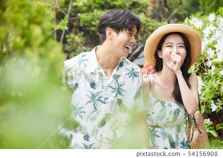 Couple travel walk Couple travel walk 54156908