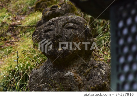 Stone Buddha Buddha five-yen coin Stone Buddha Buddha five-yen coin 54157916