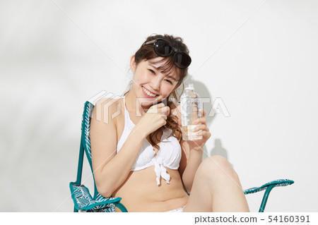 夏天夏天陽光模型 54160391