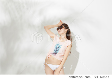 夏天夏天陽光模型 54160833