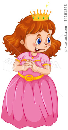 A cute princess character 54161868