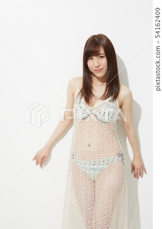 Model summer swimsuit summer girl 54162409