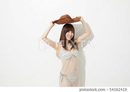 Model summer swimsuit summer girl Model summer swimsuit summer girl 54162419