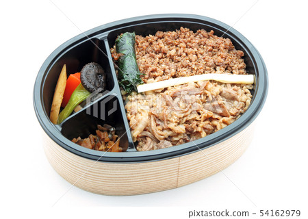 Beef box lunch 54162979