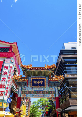 [Kanagawa] Yokohama Chinatown Gate 54164448