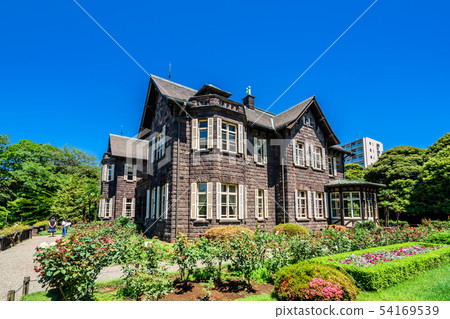 老Furukawa庭院在東京初夏 54169539