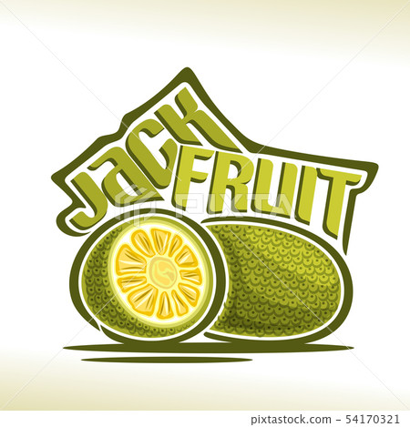 Vector logo for Jackfruit Vector logo for Jackfruit 54170321
