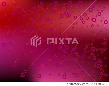 Abstract Magenta background with confetti Abstract Magenta background with confetti 54170322