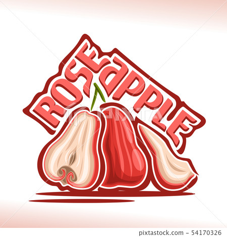 Vector logo for Rose Apple 54170326