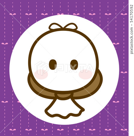 Teru teru bouzu : Rain Doll, Vector illustration Teru teru bouzu : Rain Doll, Vector illustration 54170592