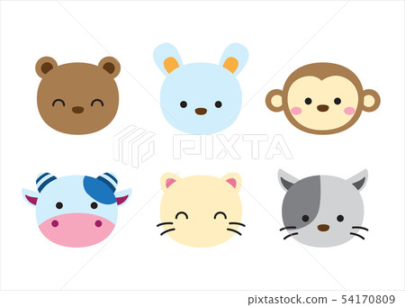 Animals characters Set, Vector illustration. Animals characters Set, Vector illustration. 54170809