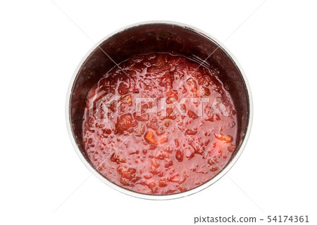 Making rhubarb jam Making rhubarb jam 54174361