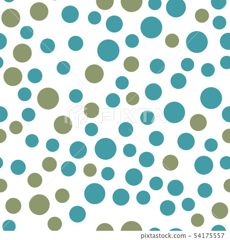 Abstract simple circles seamless pattern. 54175557