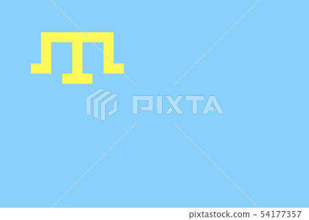 Flag rectangular shape, rectangular shape icon on 54177357