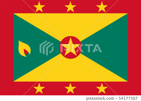 Flag rectangular shape, rectangular shape icon on 54177387