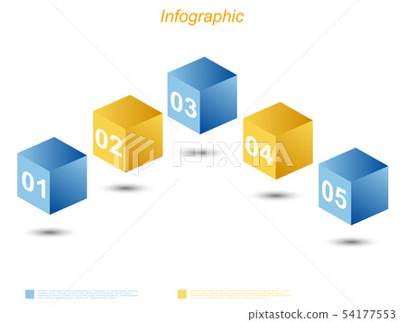 Info-graphic design template. Info-graphic design template. 54177553