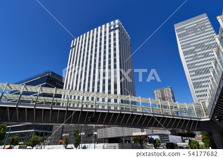 Urban scenery Yokohama Station Minato Mirai area office building 54177682