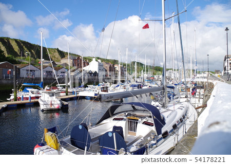 Aozora and yacht harbor Aozora and yacht harbor 54178221
