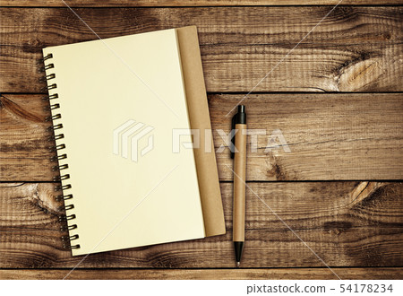 Notebook and a pen Notebook and a pen 54178234