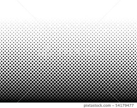 Geometric pattern of black diamonds on a white 54179477
