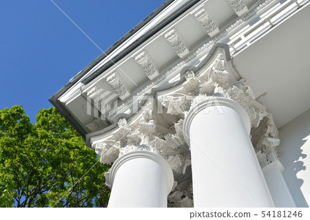 The capital of the column. 54181246