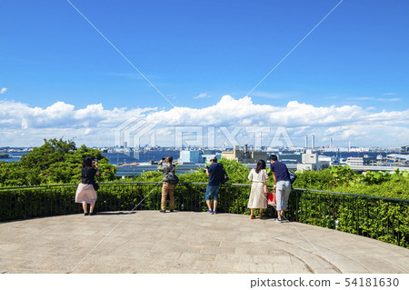 [Kanagawa] Scenery from the hillside park 54181630