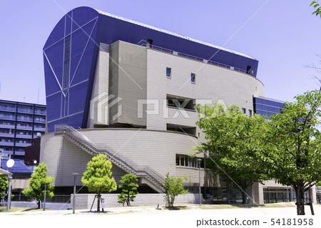 Shipishi Park Nishikawa Eye Plaza Yukicho Library Okayama Prefecture岡山縣 54181958