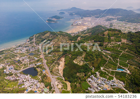 高屋神社鳥瞰圖 54183236