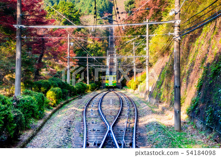 Takaosan纜車在東京秋葉 54184098