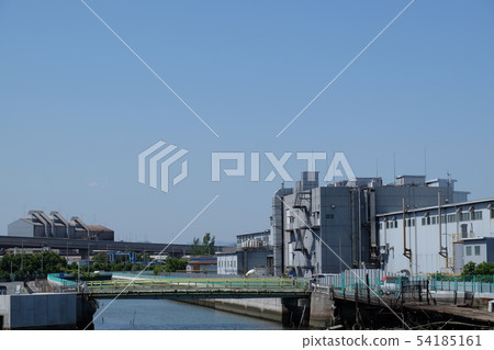 Shinsugawa區的工廠風景 54185161