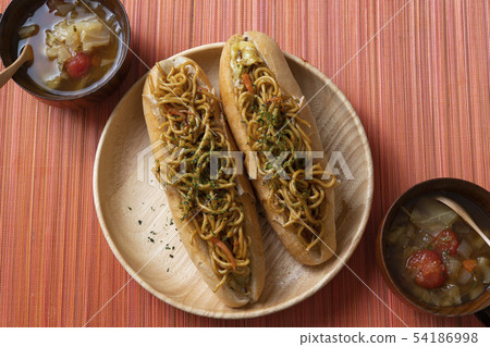 炒麵麵包 炒麵麵包 54186998