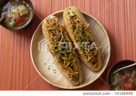 Yakisoba bread Yakisoba bread 54186999
