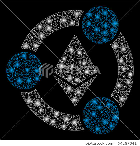 Bright Mesh Carcass Ethereum Collaboration with Flare Spots Bright Mesh Carcass Ethereum Collaboration with Flare Spots 54187041
