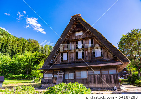 （岐阜縣）白川鄉長瀨家庭初夏 54187288