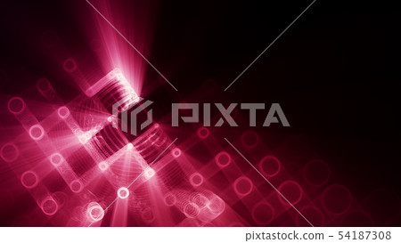 Abstract background of cells and circles Abstract background of cells and circles 54187308