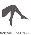 Female legs 54189303