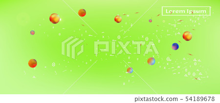 Colorful abstract ultra wide space background Colorful abstract ultra wide space background 54189678