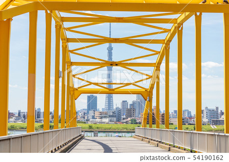東Yotsugi避難橋和東京天空樹 54190162