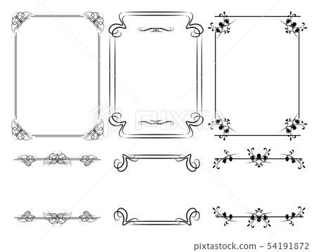 Frame western - Stock Illustration [54191872] - PIXTA