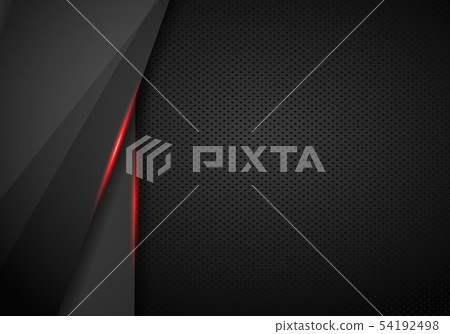 abstract metallic black with red frame layout abstract metallic black with red frame layout 54192498